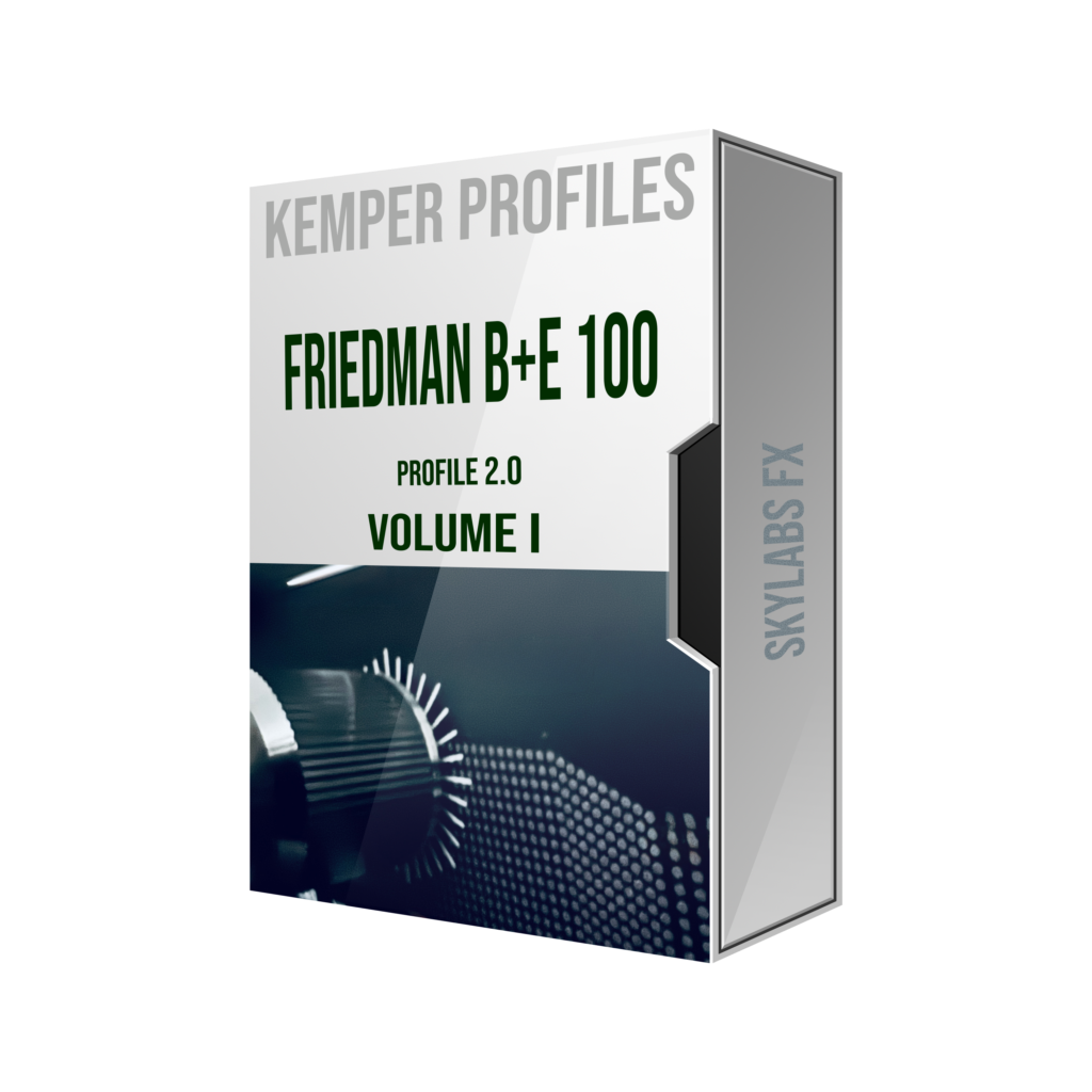 Friedman B+E 100 Kemper Profile 2.0 - Volume I Pack