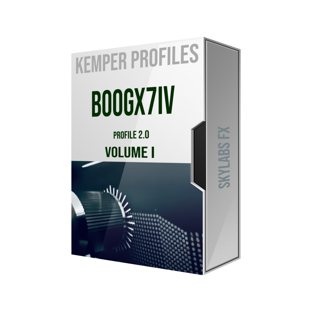 BoogX7IV Kemper Profile 2.0 - Volume I Pack
