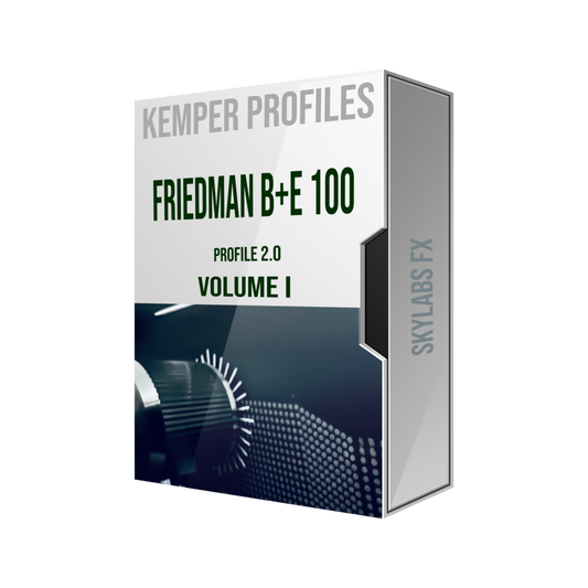Friedman B+E 100 Kemper Profile 2.0 - Volume I Pack
